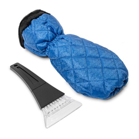 Motor Trend Glove Snow Scraper - Blue MTWA-1301